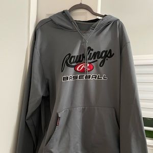 Rawlings baseball hoodie size 2xl. Lightly worn great condition